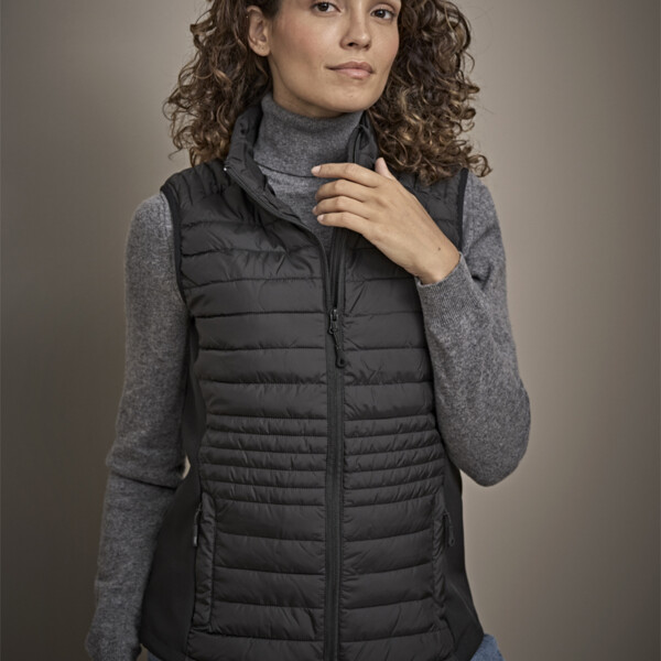 Tee Jays Ladies Crossover Padded Bodywarmer Thumbnail