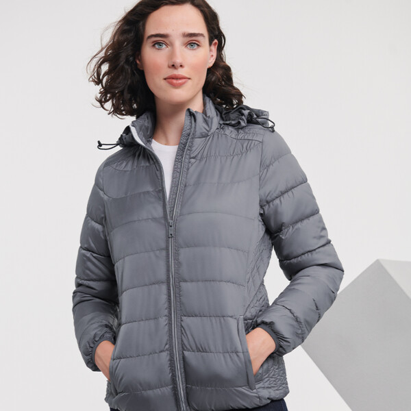 Russell Ladies Hooded Nano Padded Jacket Thumbnail